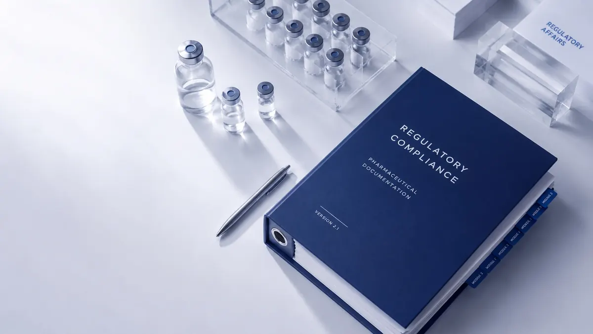 Pharmaceutical regulatory compliance documentation — CTD dossier